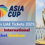 India vs UAE Tickets