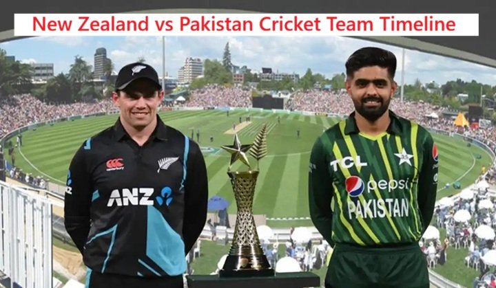 New Zealand National Cricket Team vs Pakistan National Cricket Team Timeline