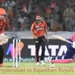Sunrisers Hyderabad vs Rajasthan Royals Timeline