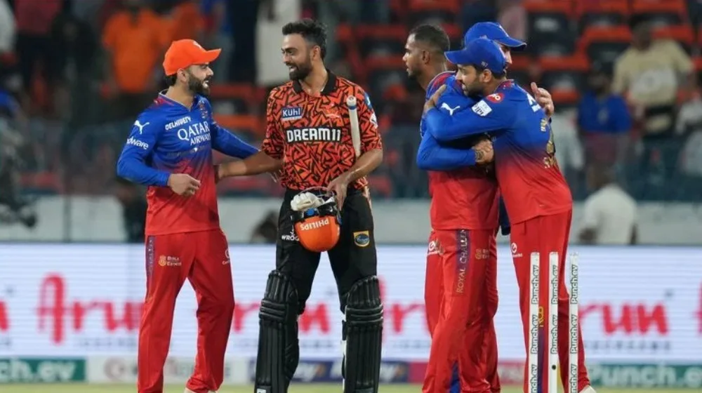 Sunrisers Hyderabad vs Royal Challengers Bengaluru Match Scorecard