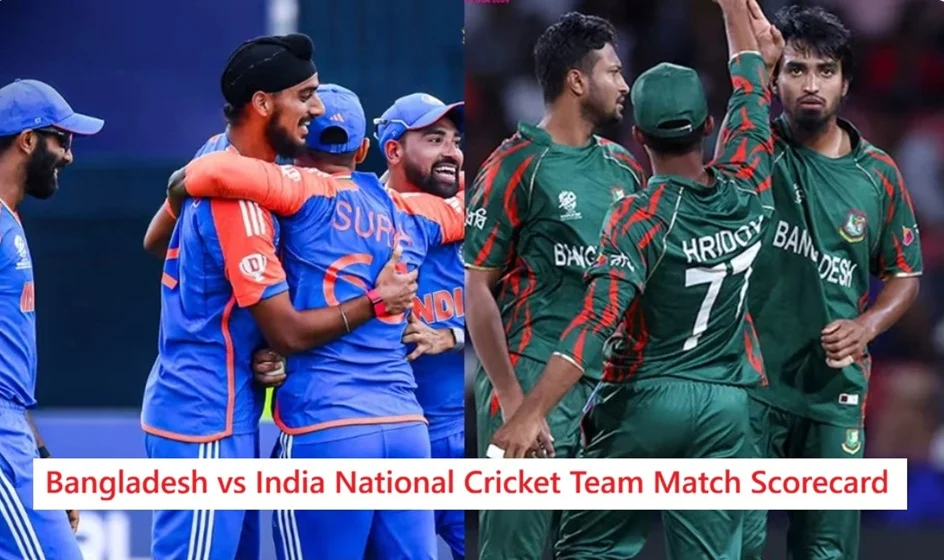 Bangladesh National Cricket Team vs India National Cricket Team Match Scorecard