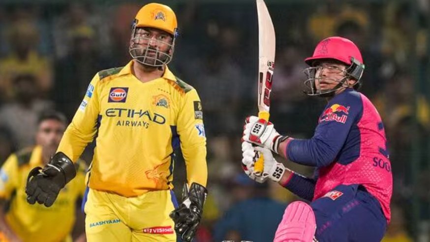 Chennai Super Kings vs Rajasthan Royals Timeline