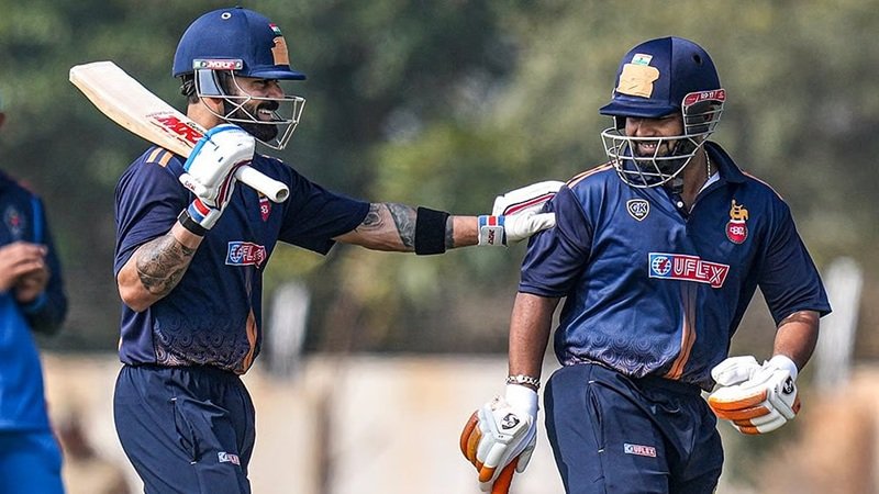 Railways Cricket Team vs Delhi Cricket Team Players