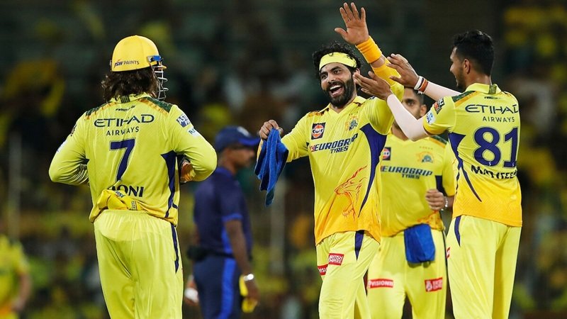 Chennai Super Kings vs Sunrisers Hyderabad Standings