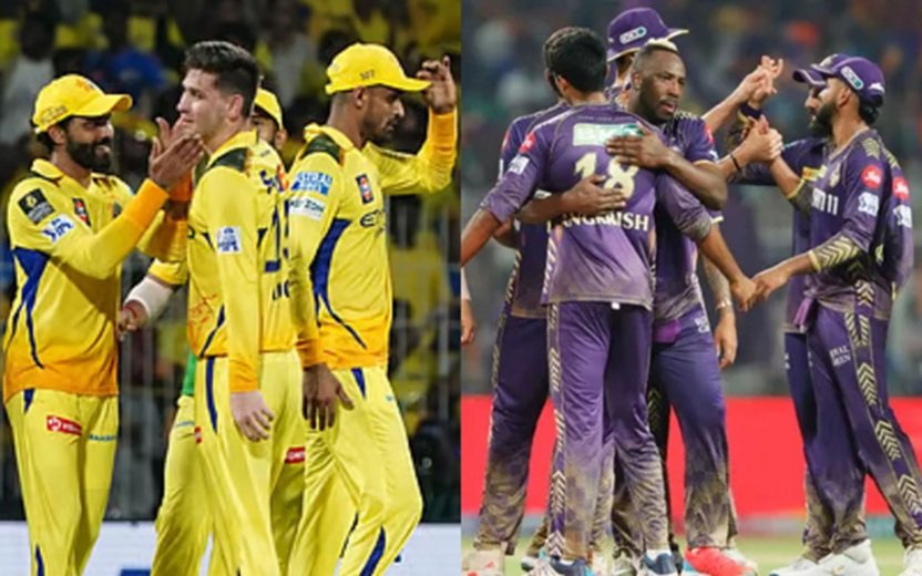 Chennai Super Kings vs Kolkata Knight Riders Timeline