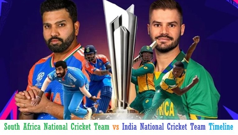 South Africa National Cricket Team vs India National Cricket Team Timeline