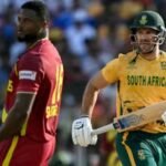 West Indies Cricket Team vs South Africa National Cricket Team Standings