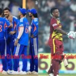India National Cricket Team vs West Indies Cricket Team Stats