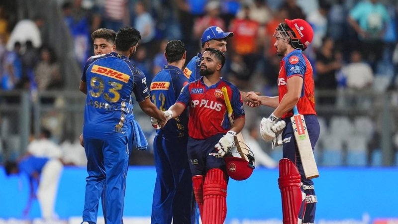 Punjab Kings vs Mumbai Indians Timeline